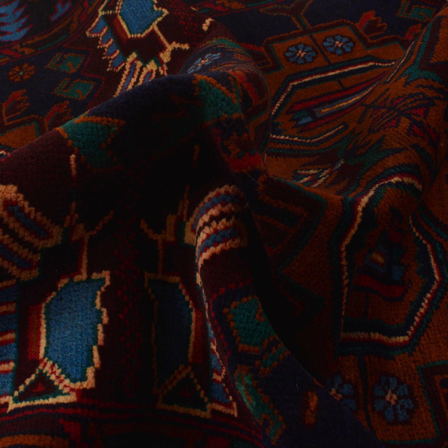 Baluch Medium Size Carpet 3' 7" x 6' 6" (ft) - No. G34871