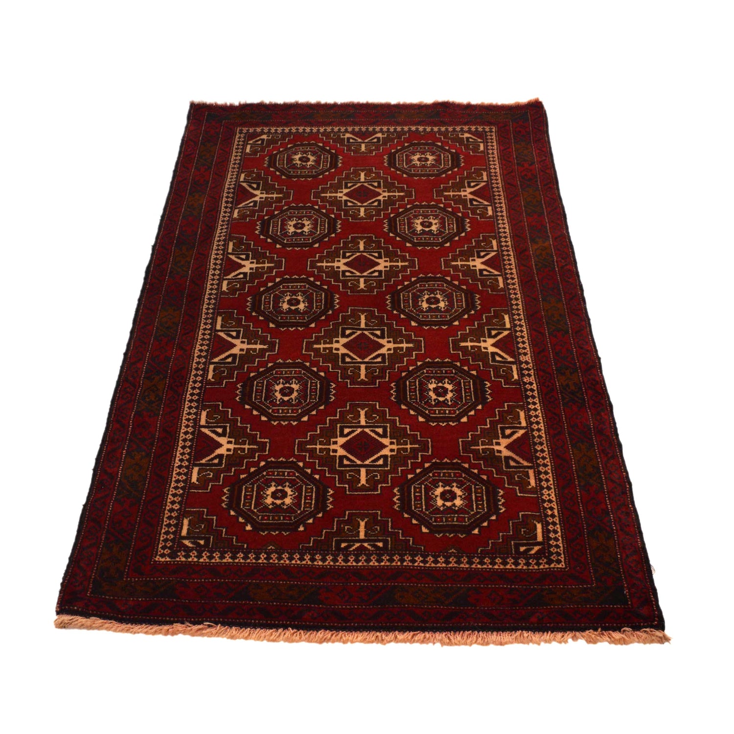 Traditional Baloch Rug 2' 10" x 5' 1" (ft) - G34873
