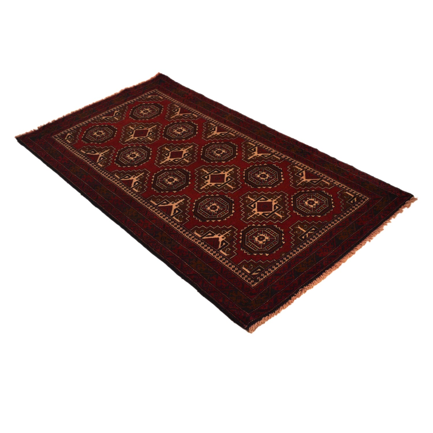 Traditional Baloch Rug 2' 10" x 5' 1" (ft) - G34873