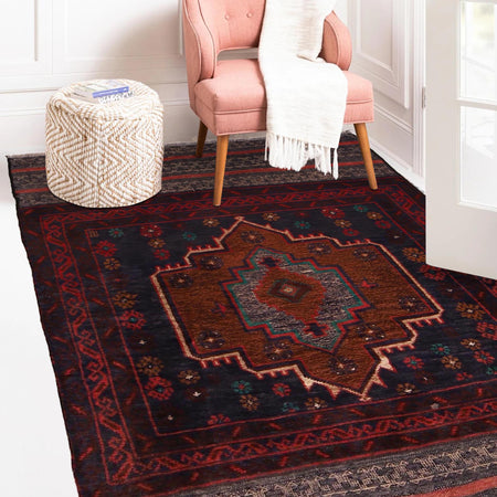Baluch Small Size Rug 2' 9"x 4' 7" (ft) - No. G34879