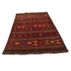 Medium Size Dhurrie Kelim 4' 11" x 7' 10" (ft) - No. G34885