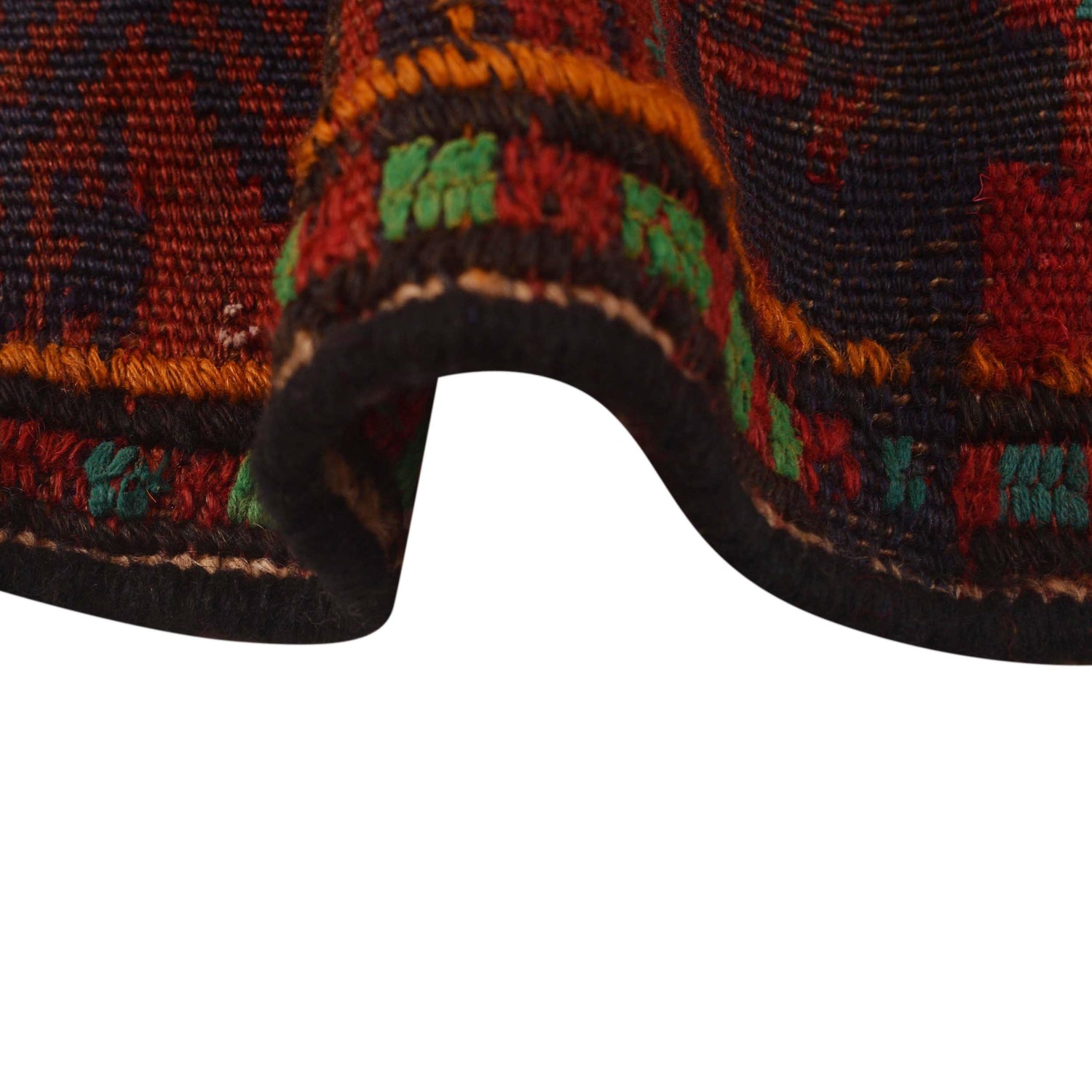 Medium Size Dhurrie Kelim 4' 11" x 7' 10" (ft) - No. G34885