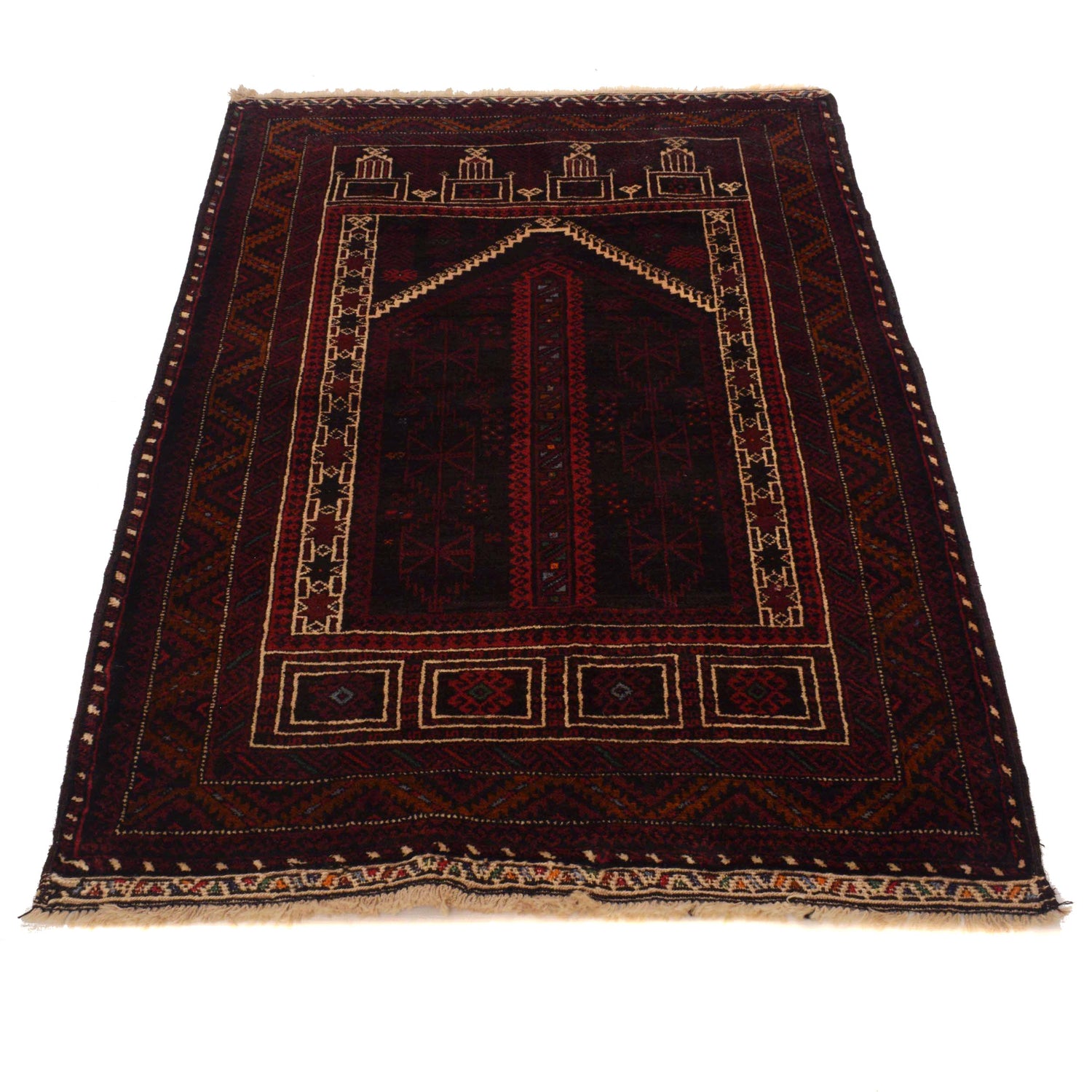 Handmade Jaye Namaz 3' 0" x 4' 10" (ft) - No. G35151