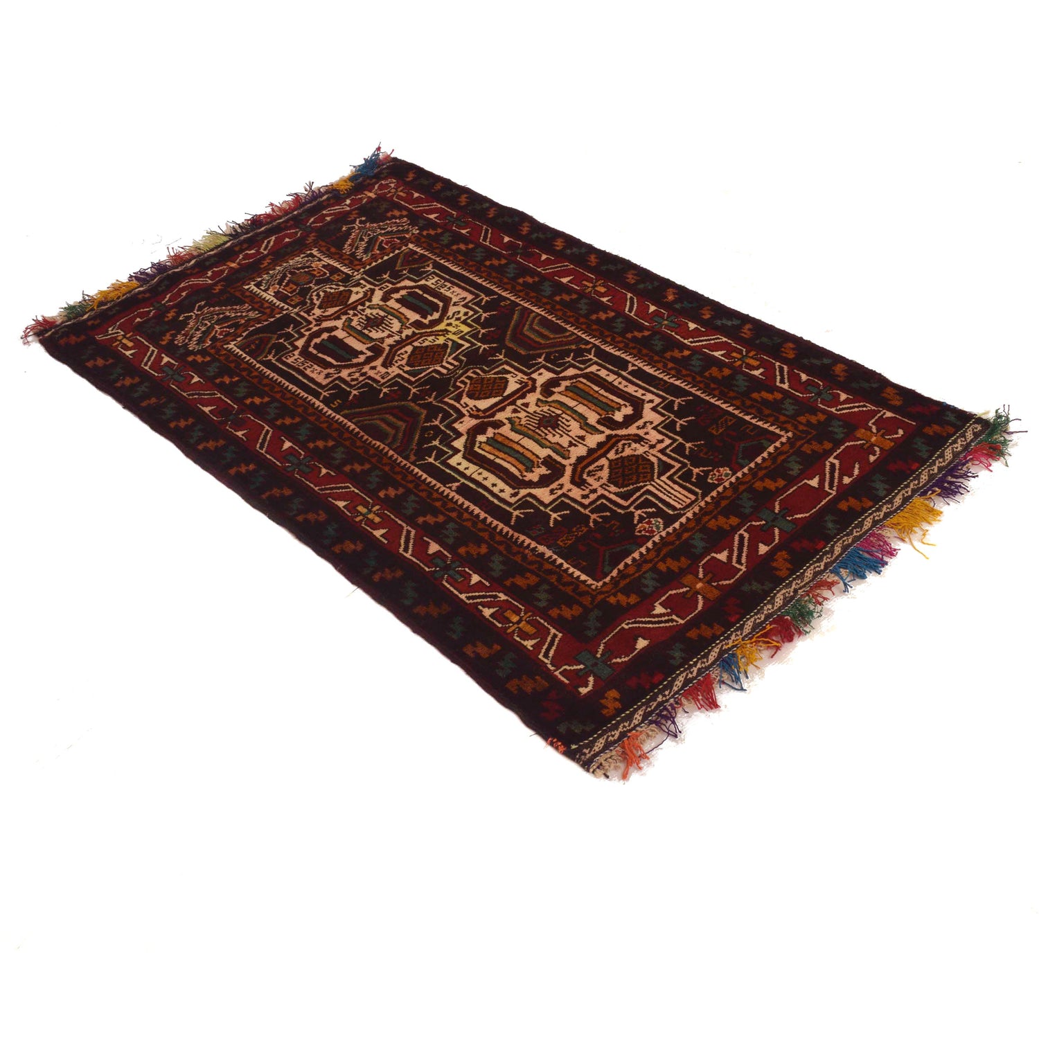 Handmade Prayer Rug 2' 7" x 4' 7" (ft) - No. G35152