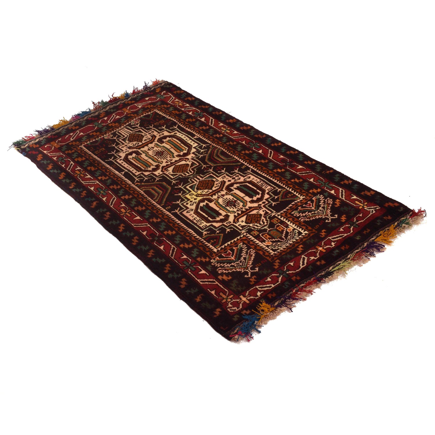 Handmade Prayer Rug 2' 7" x 4' 7" (ft) - No. G35152