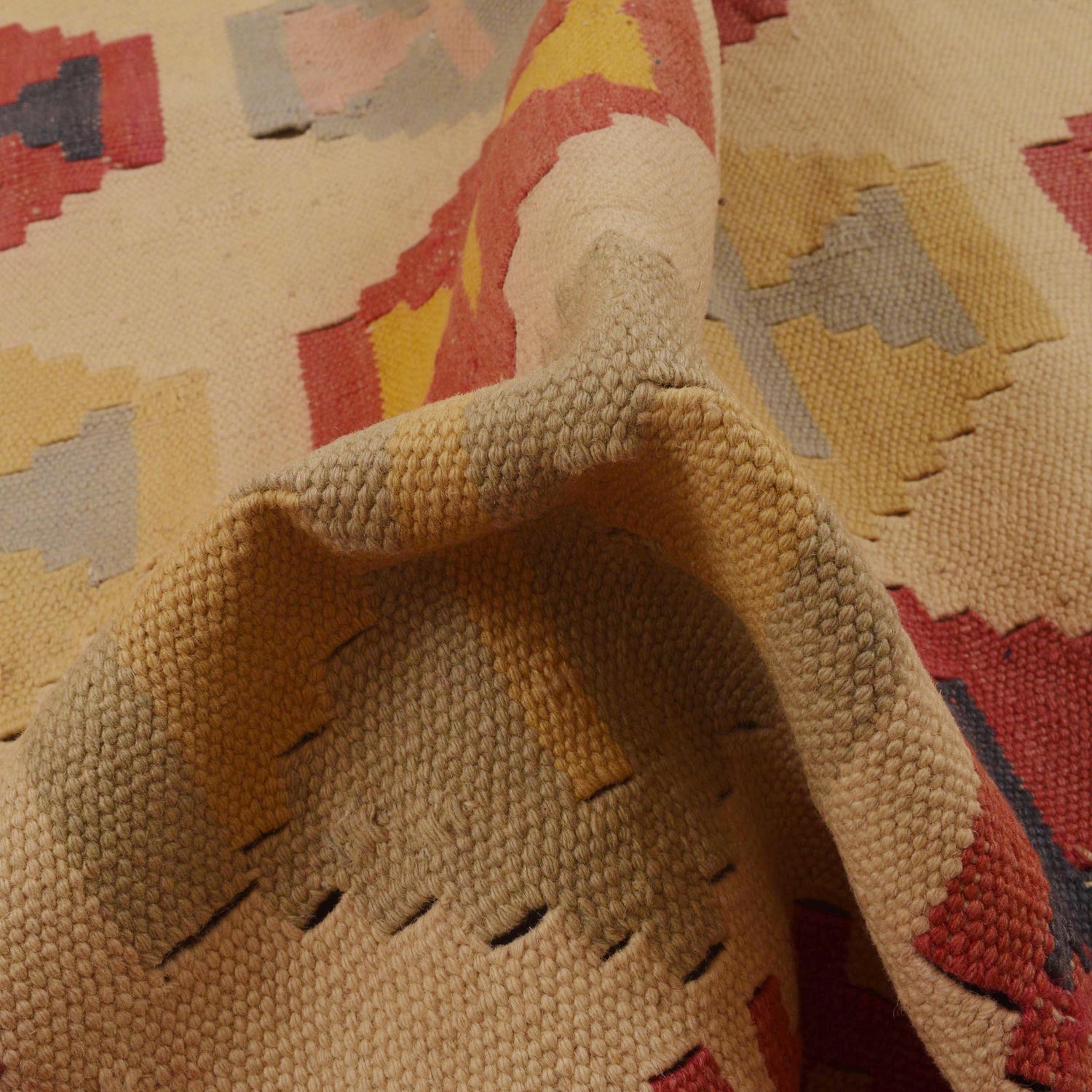 Vintage Kilim 5' 3" x 7' 7" (ft) - No. G35157