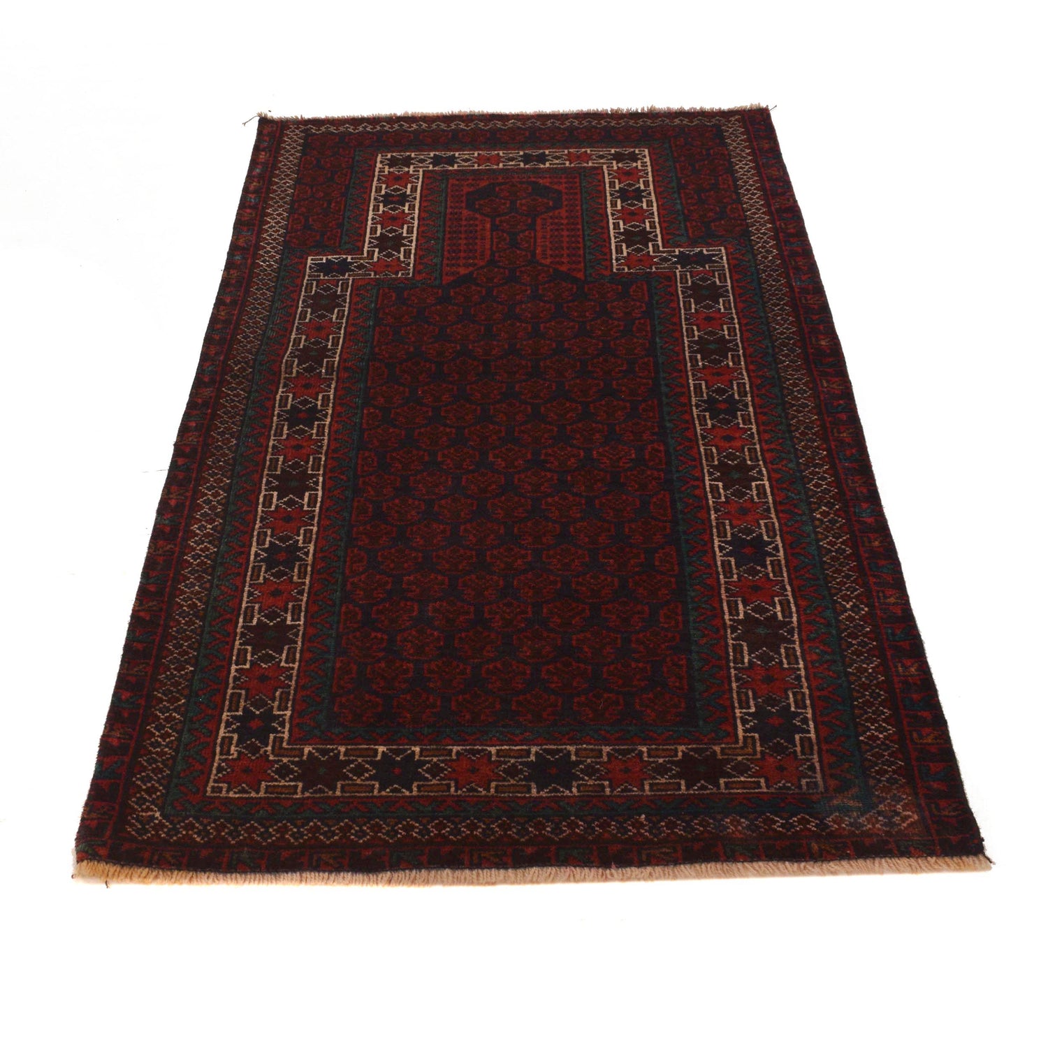 Small Prayer Rug 3' 0" x 5' 5" (ft) - No. G35173