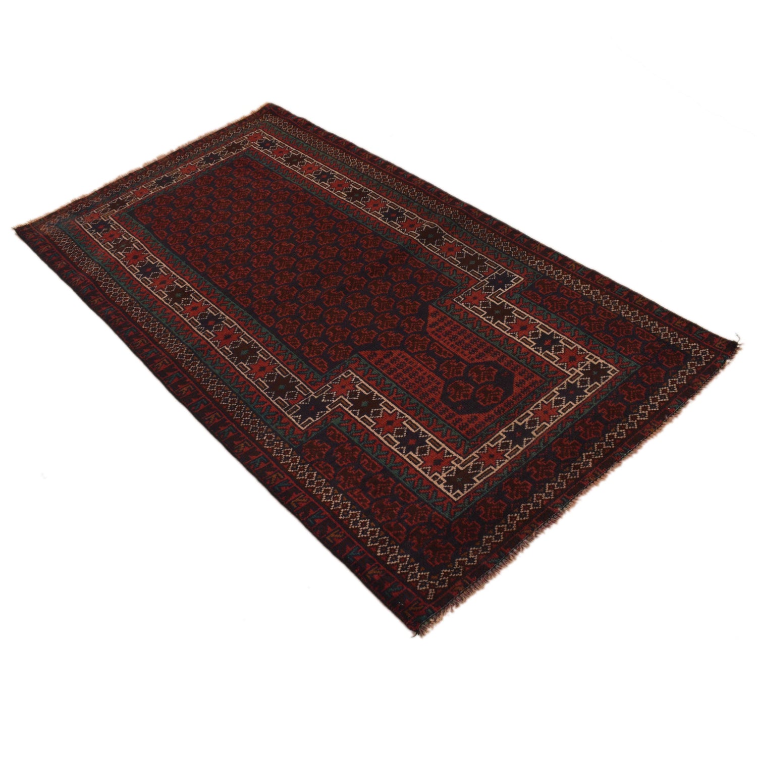 Small Prayer Rug 3' 0" x 5' 5" (ft) - No. G35173