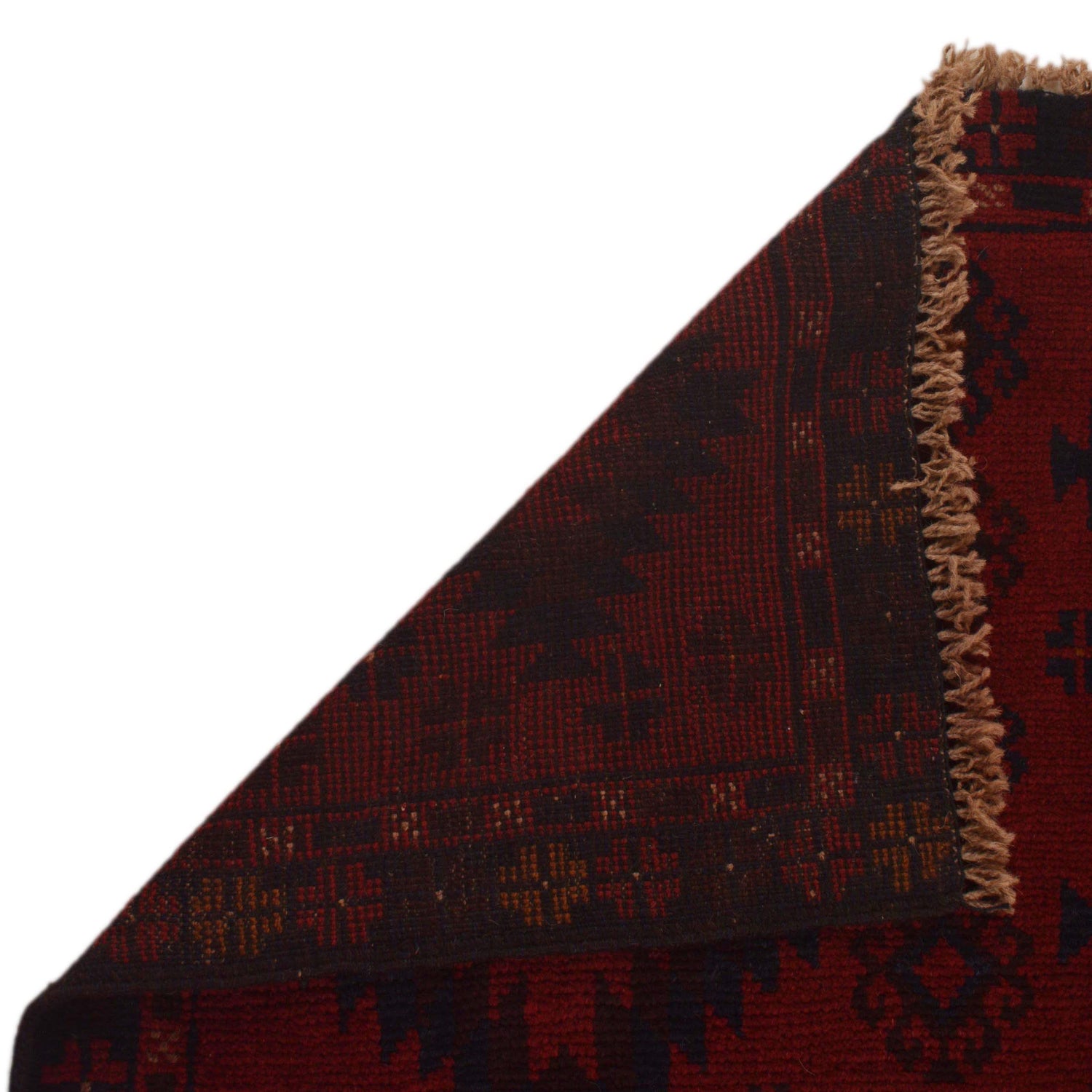 Red Color Baluchi Rug 2' 11"x 4' 8" (ft) - No. G35187