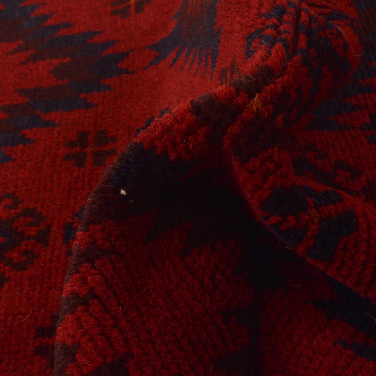 Red Color Baluchi Rug 2' 11"x 4' 8" (ft) - No. G35187