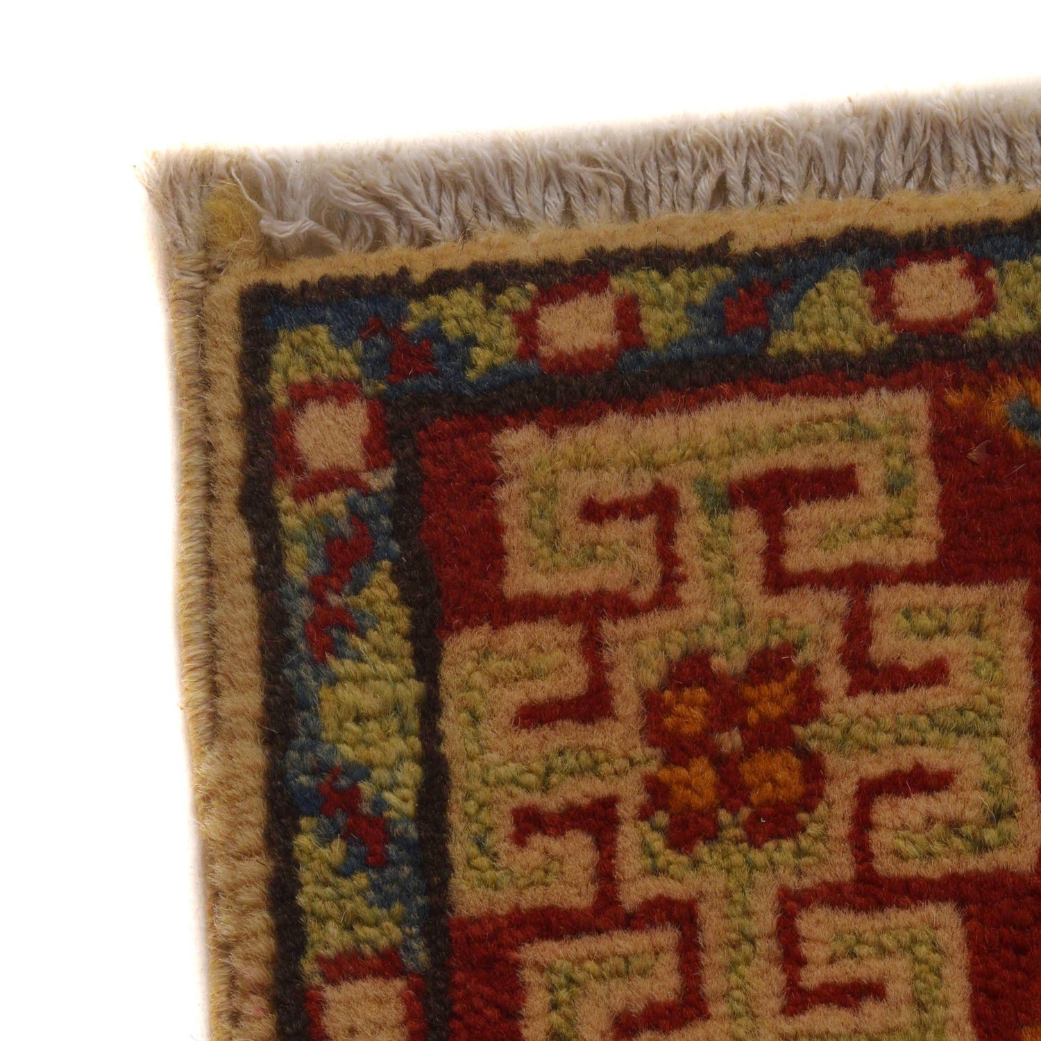 Ivory Color Kazak Rug 2' 8 x 3' 11 (ft) - No. G35206