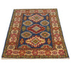 Blue Color Kazak Rug 2' 9" x 4' 8" (ft)- No. G35207
