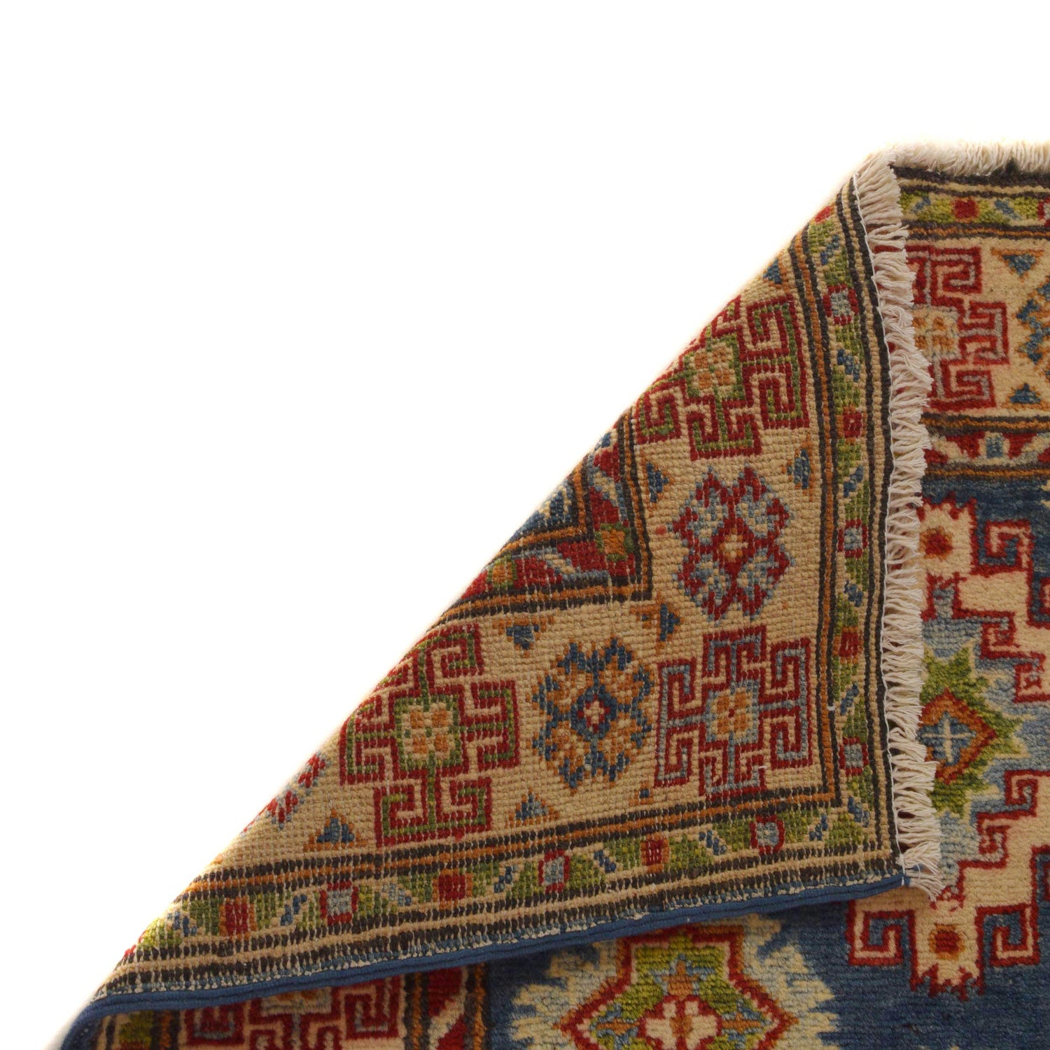 Blue Color Kazak Rug 2' 9" x 4' 8" (ft)- No. G35207