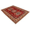 Hand Knotted Kazak Rug 3' 3" x 4' 6" (ft)- No. G35209