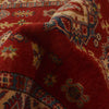 Hand Knotted Kazak Rug 3' 3" x 4' 6" (ft)- No. G35209