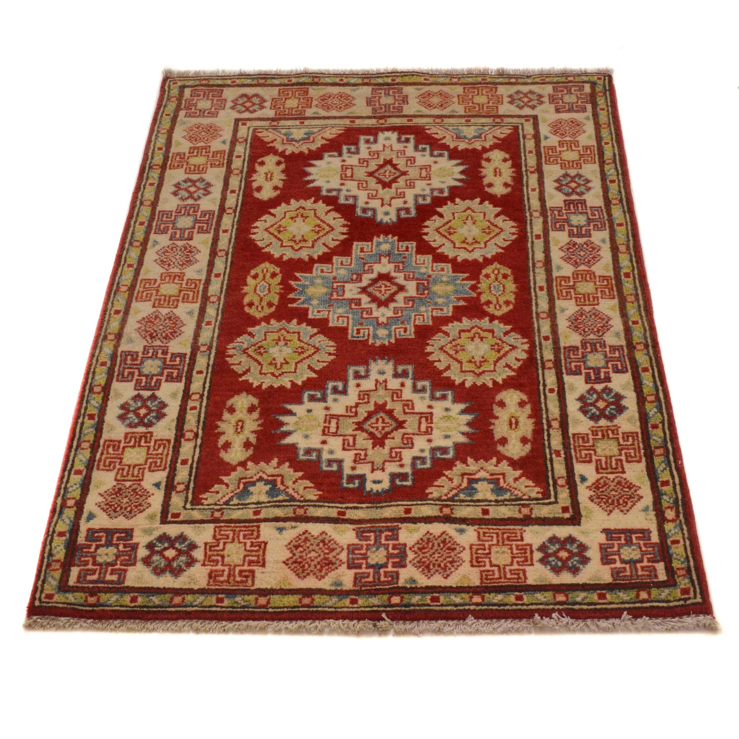 Red Color Kazak Rug 2' 8 x 4' 0 (ft) - No. G35212