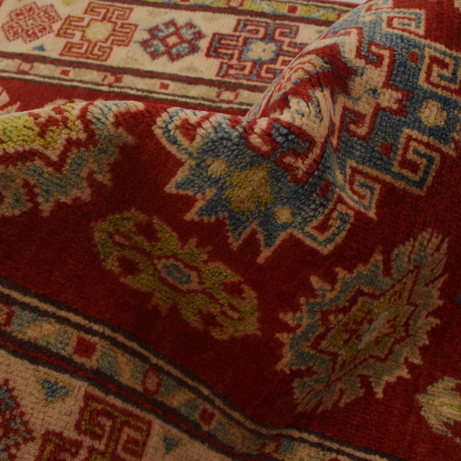 Red Color Kazak Rug 2' 8 x 4' 0 (ft) - No. G35212