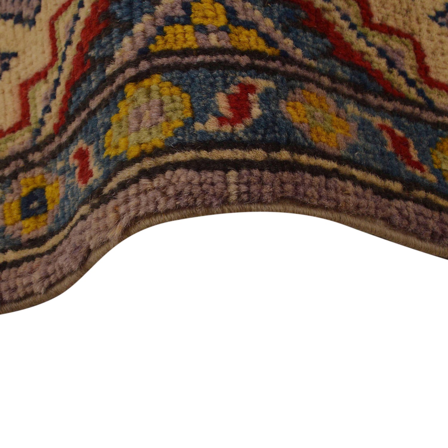 Multi Color Kazak Rug 2' 7 x 4' 1 (ft) - No. G35216