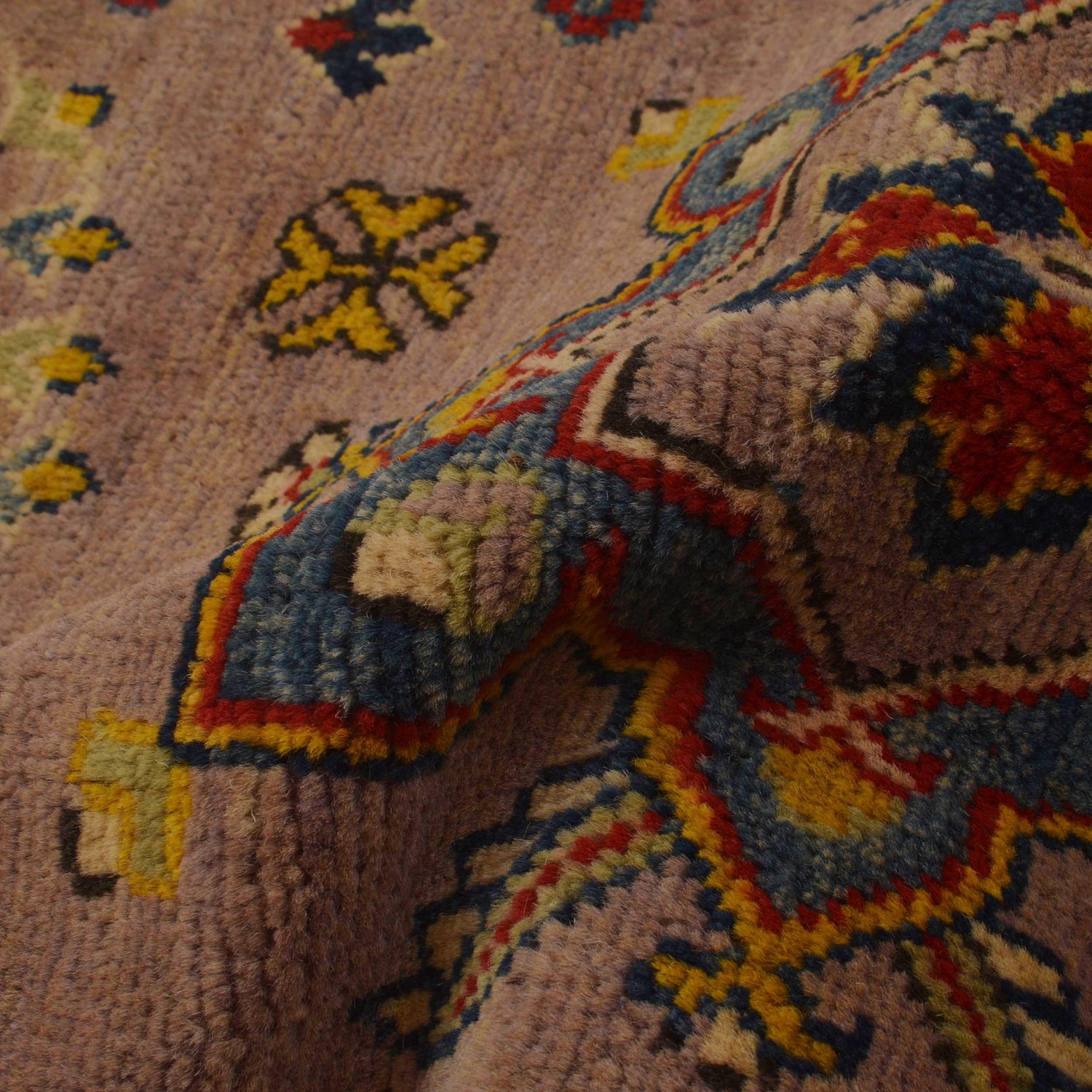 Multi Color Kazak Rug 2' 7 x 4' 1 (ft) - No. G35216