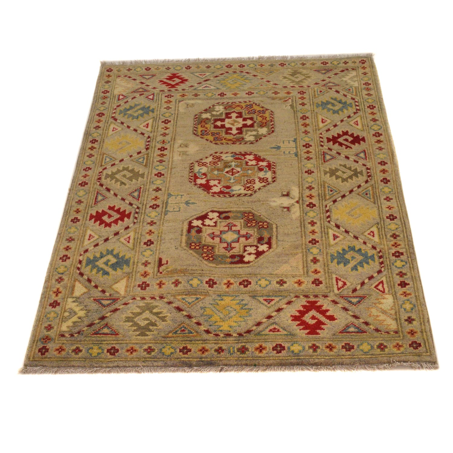 Traditional Style Waziri Carpet 2' 11" x 4' 0" (ft) - No. G35221