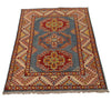 Blue Color Kazak Rug 2' 8 x 4' 0 (ft) - No. G35222
