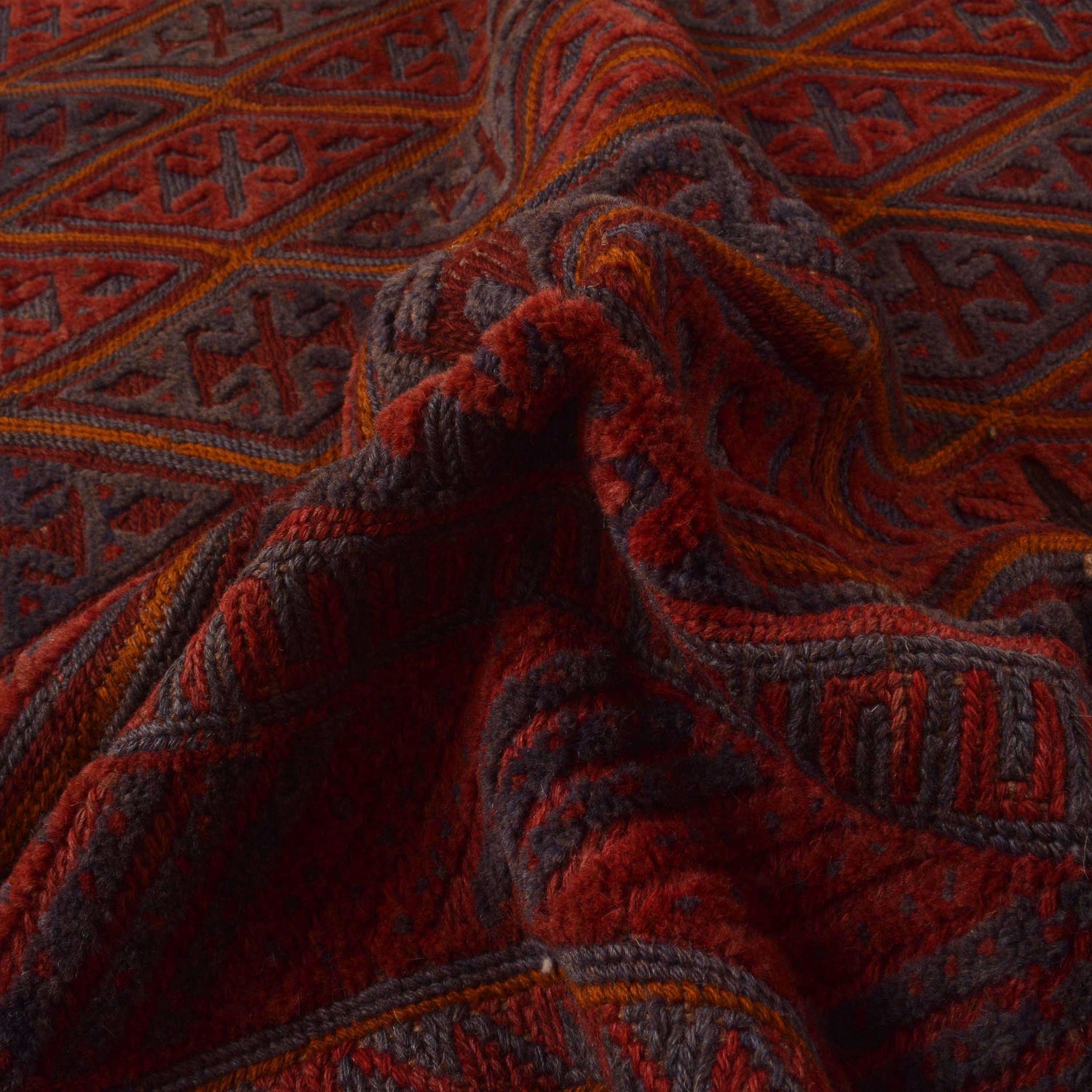 Multi Color Mashwani Rug 7' 2 x 8' 10 (ft) - No. G35403