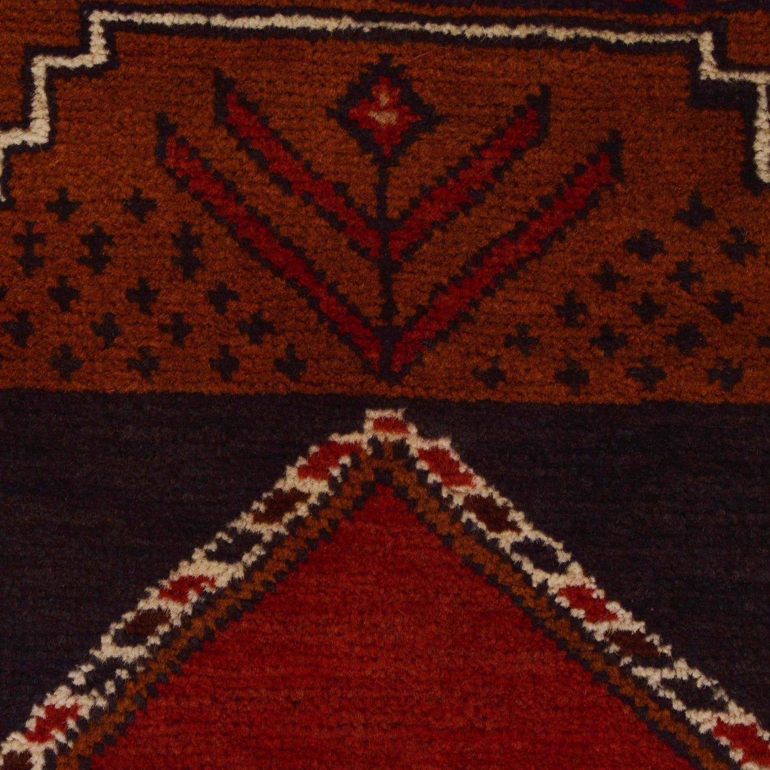 Baluch Medium Size Carpet 3' 6" x 6' 6" (ft) - No. G35406