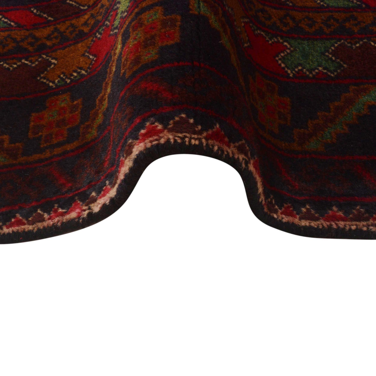 Baluch Medium Size Carpet 4' 0" x 6' 8" (ft) - No. G35410