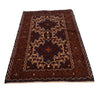 Baluch Medium Size Carpet 3' 7" x 5' 9" (ft) - No. G35412