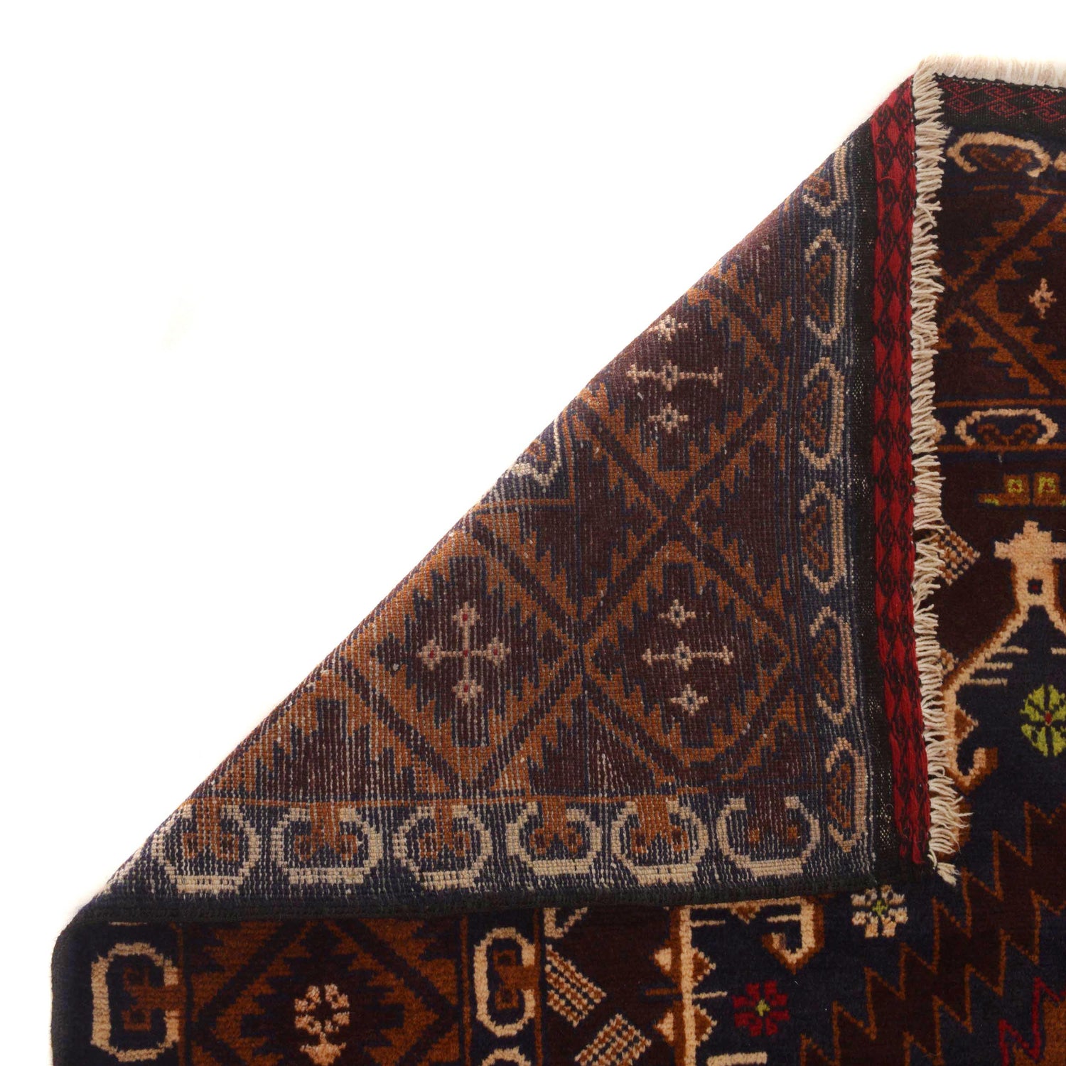 Baluch Medium Size Carpet 3' 7" x 5' 9" (ft) - No. G35412