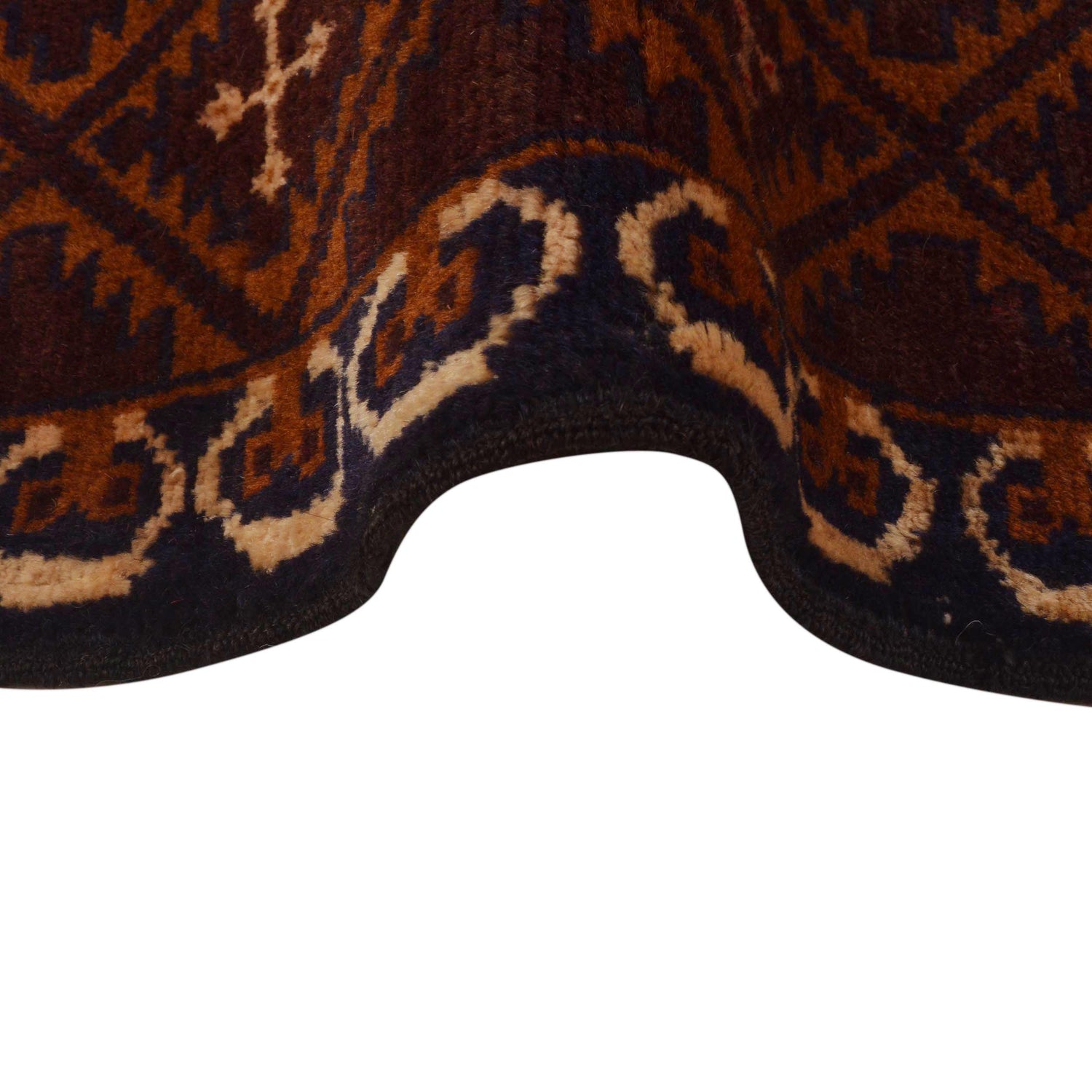 Baluch Medium Size Carpet 3' 7" x 5' 9" (ft) - No. G35412