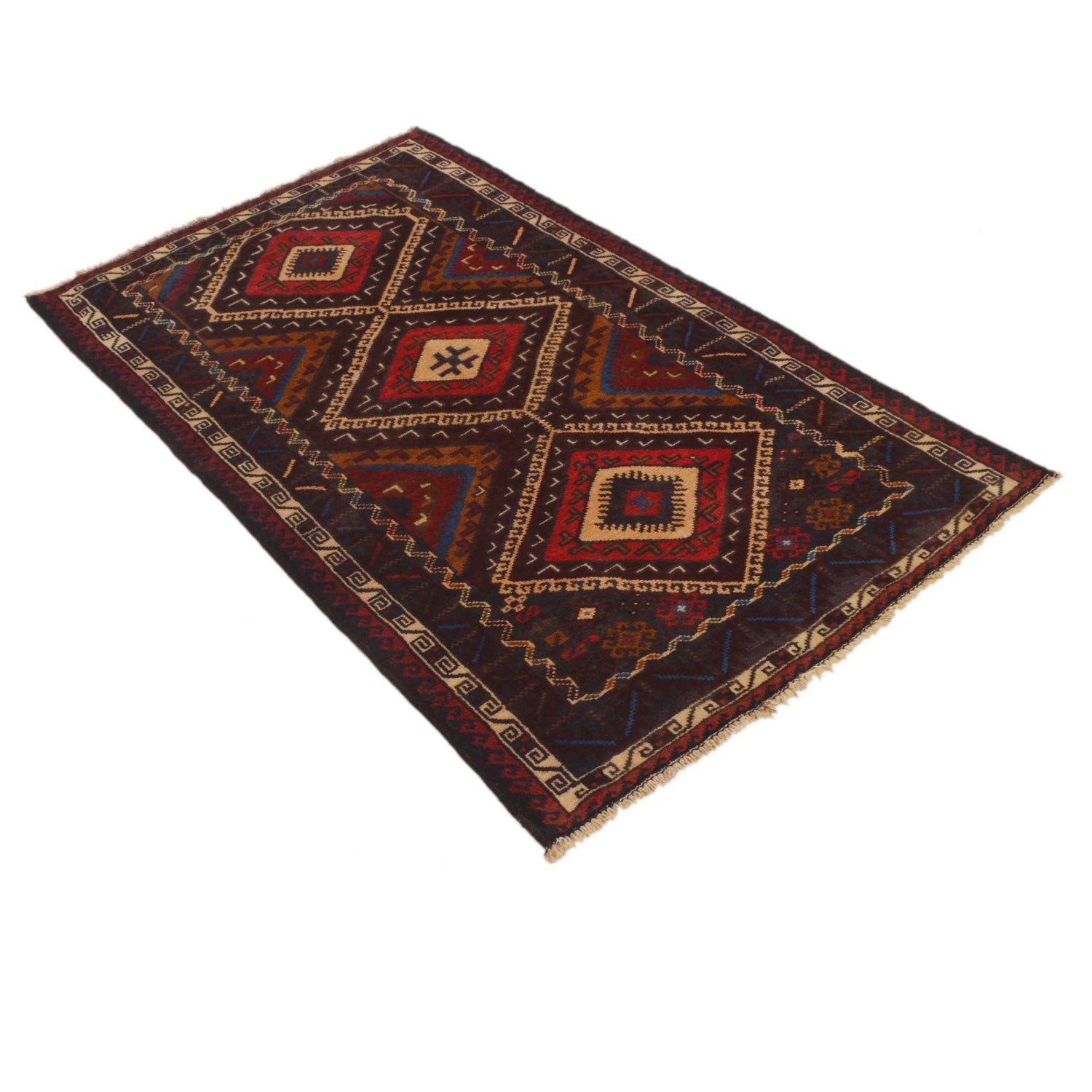 Tribal Baloch Rug 2' 9" x 4' 9" (ft) - G35414