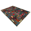 Hand Knotted War Rug 4' 0" x 5' 9" (ft) - No. G35416