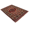 Multi Barjasta Rug 4' 0" x 6' 0" (ft) - No. G35425