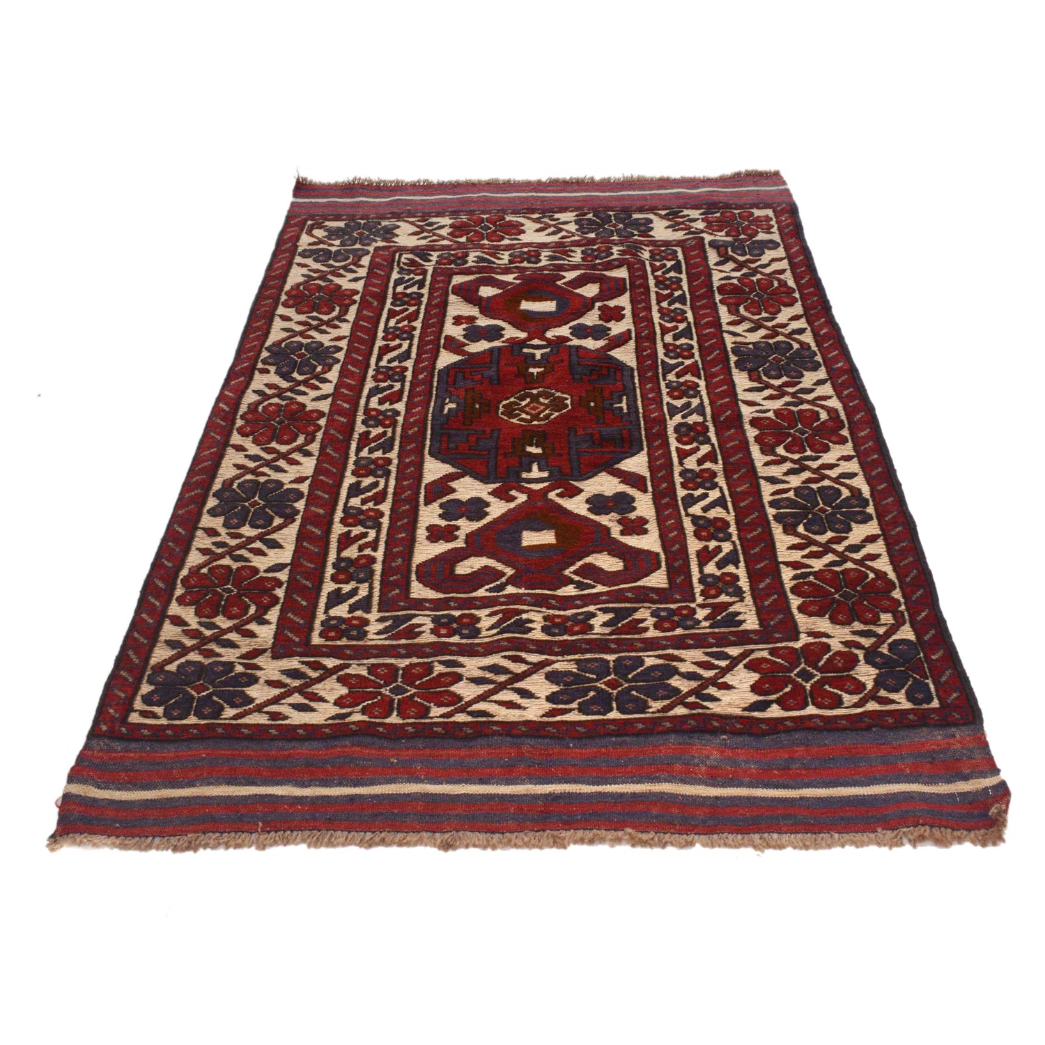 Multi Barjasta Rug 3' 11" x 6' 0" (ft) - No. G35426