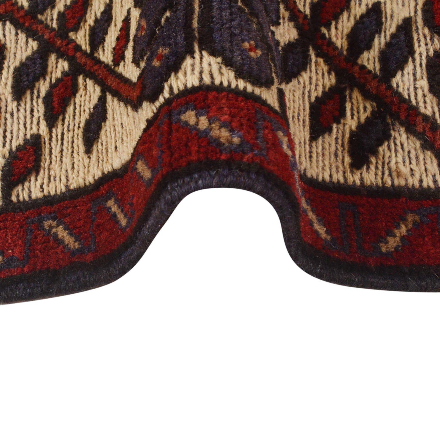 Multi Barjasta Rug 3' 11" x 6' 0" (ft) - No. G35426