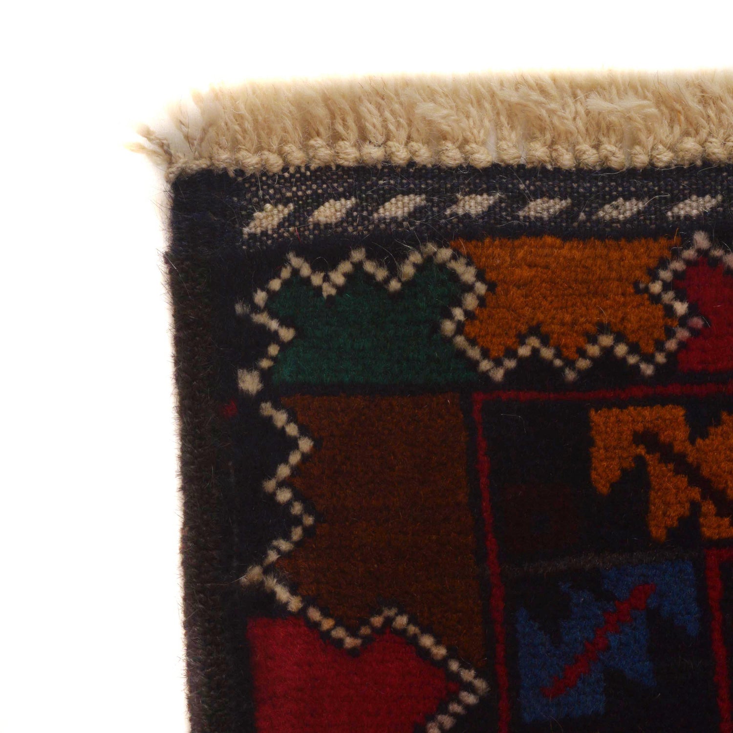 Multi Color Baluchi Rug 2' 10" x 4' 4" (ft) - No. G35430