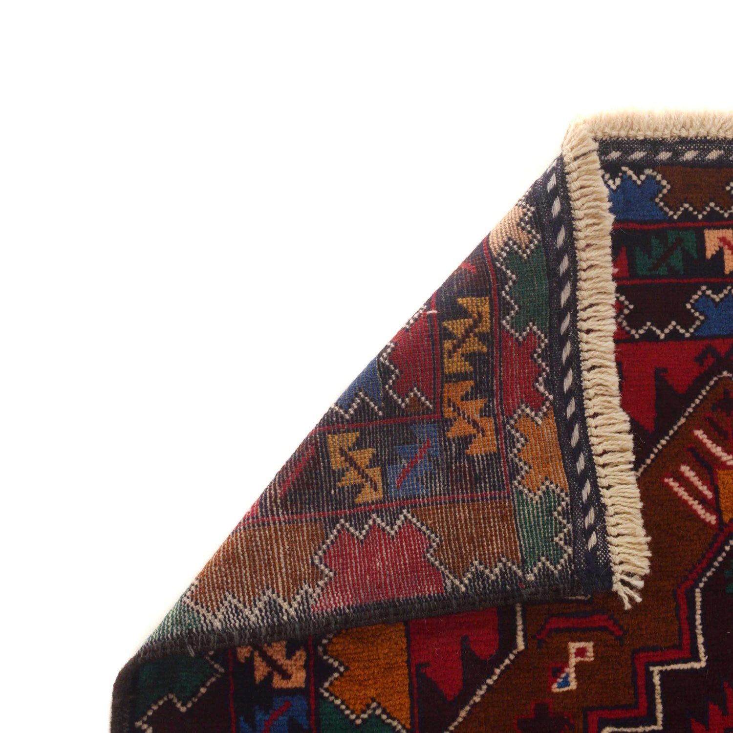 Multi Color Baluchi Rug 2' 10" x 4' 4" (ft) - No. G35430