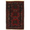 Multi Color Baluchi Rug 2' 10" x 4' 4" (ft) - No. G35431