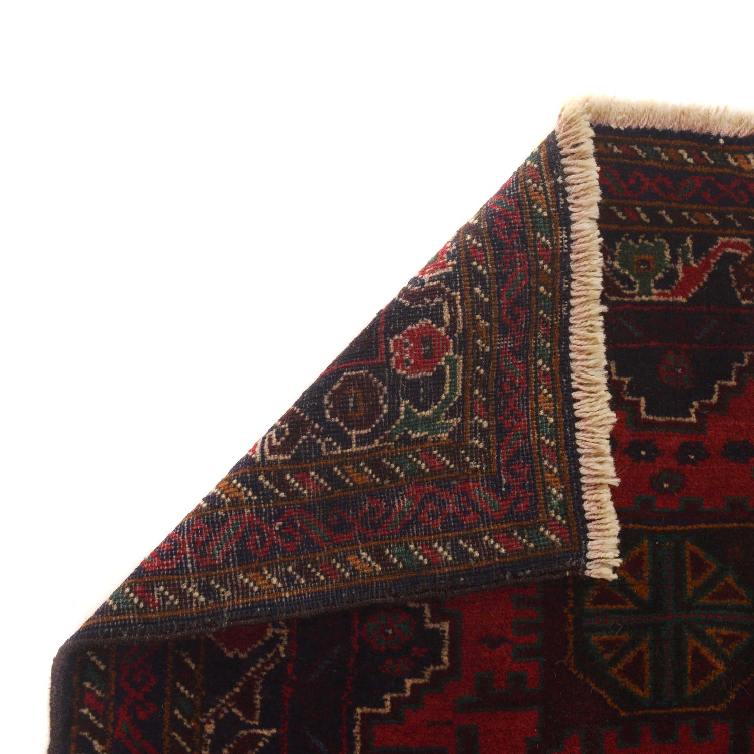 Multi Color Baluchi Rug 2' 10" x 4' 4" (ft) - No. G35431