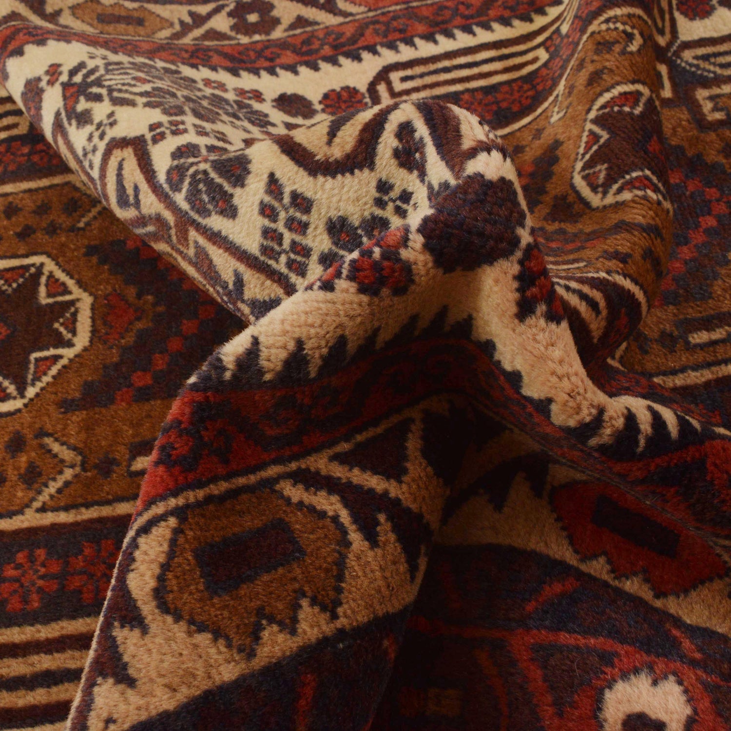 Baluch Medium Size Carpet 3' 5" x 6' 6" (ft) - No. G35434