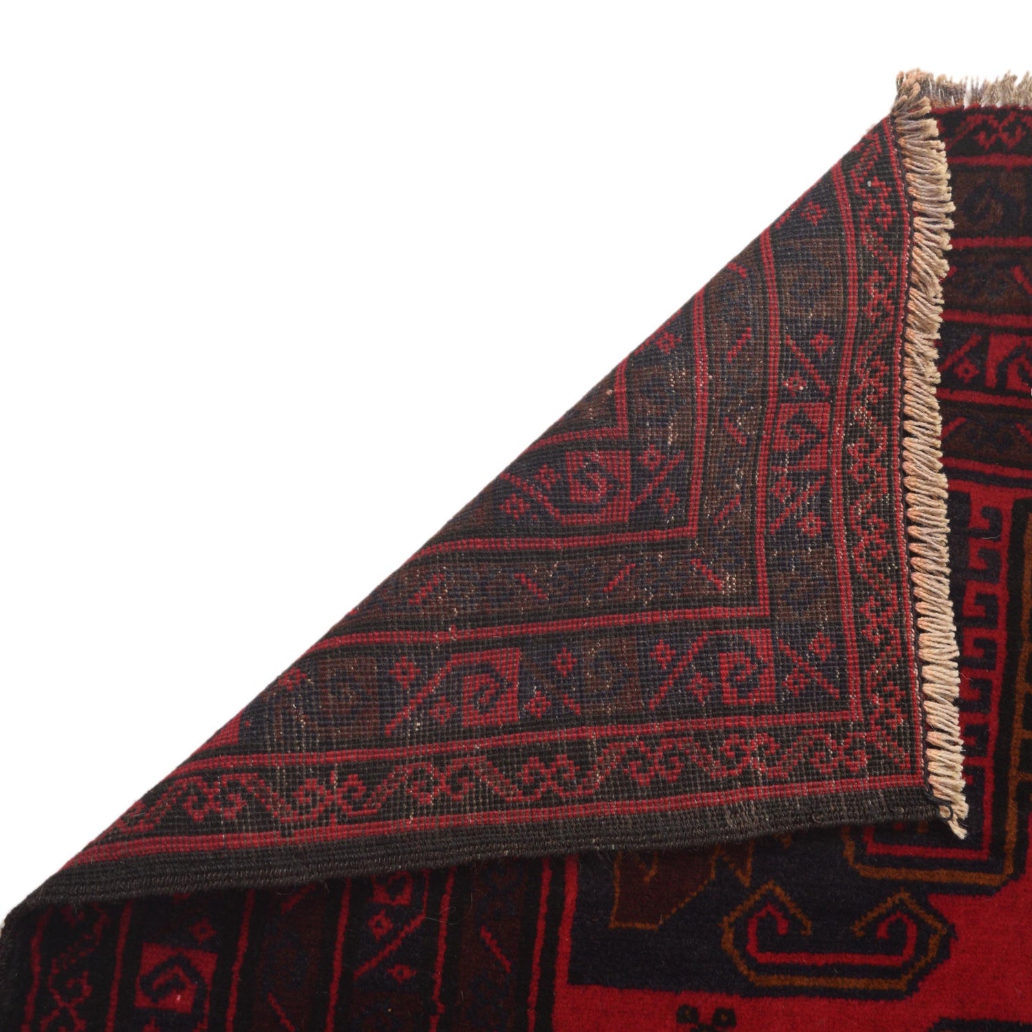 Handmade Baluchi Carpet 4' 1" x 8' 1" (ft) - No. G35504