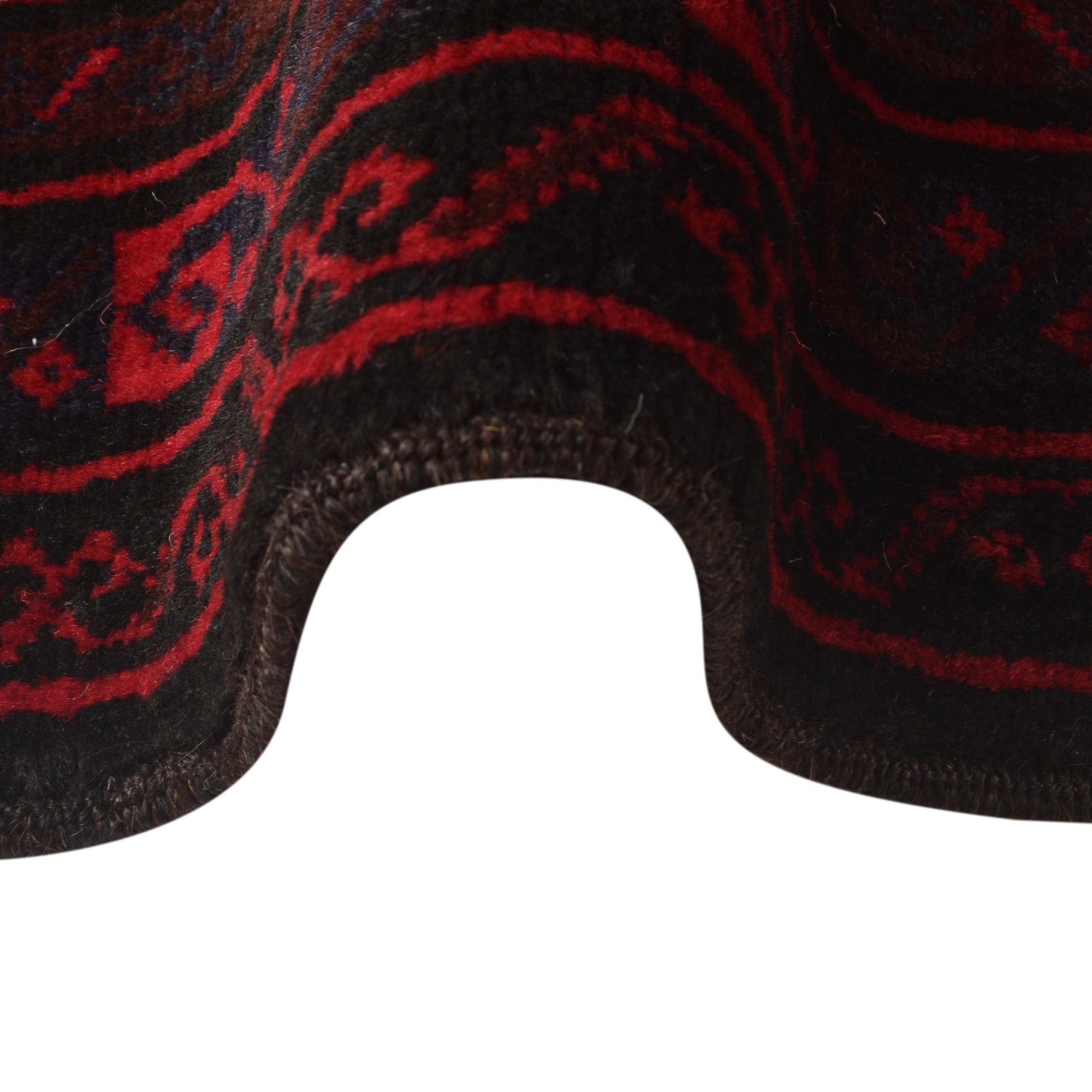 Handmade Baluchi Carpet 4' 1" x 8' 1" (ft) - No. G35504