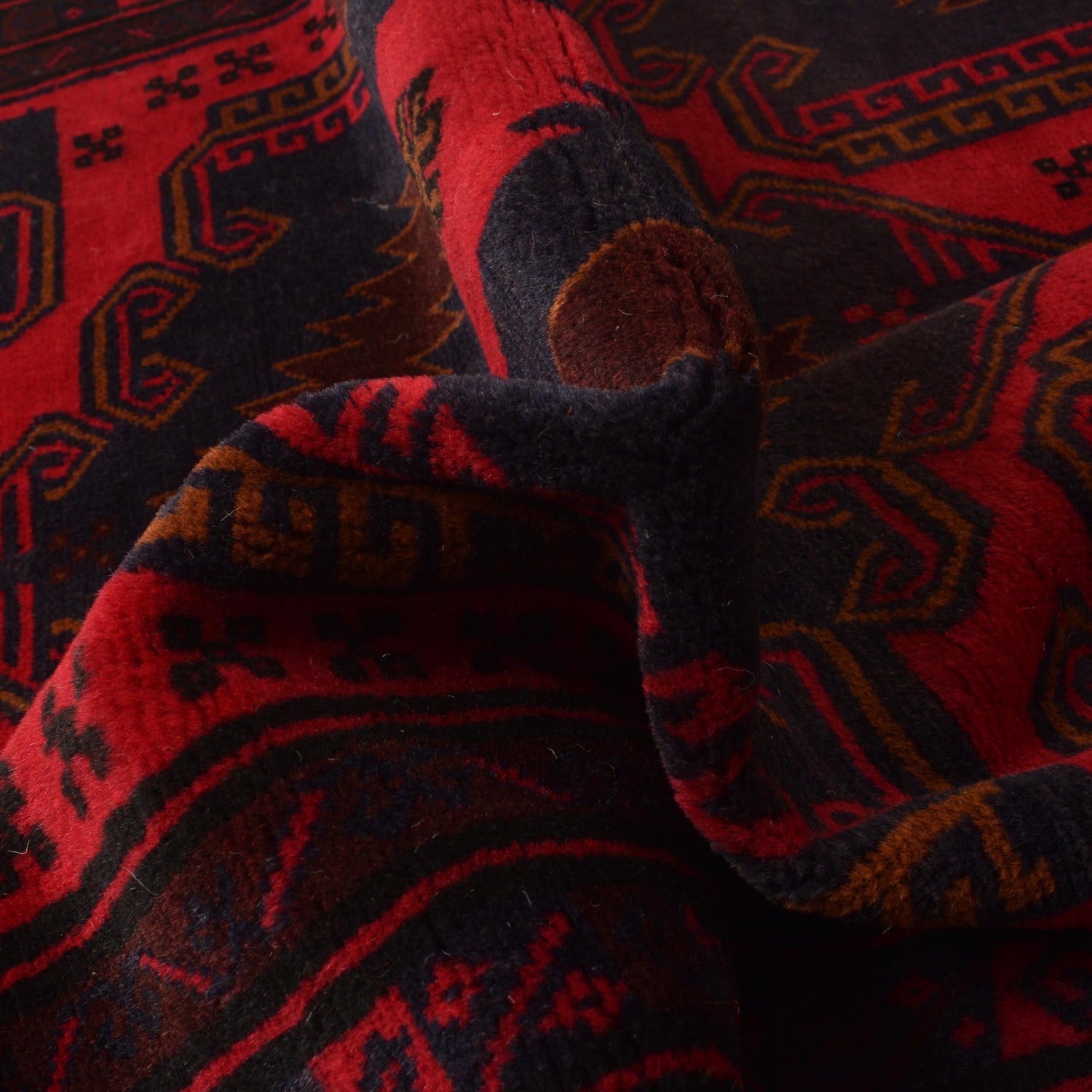 Handmade Baluchi Carpet 4' 1" x 8' 1" (ft) - No. G35504