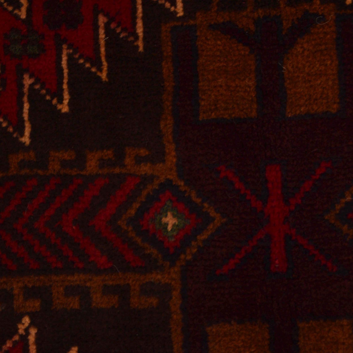 Handmade Baluchi Rug 4' 2" x 5' 10" (ft) - No. G35505