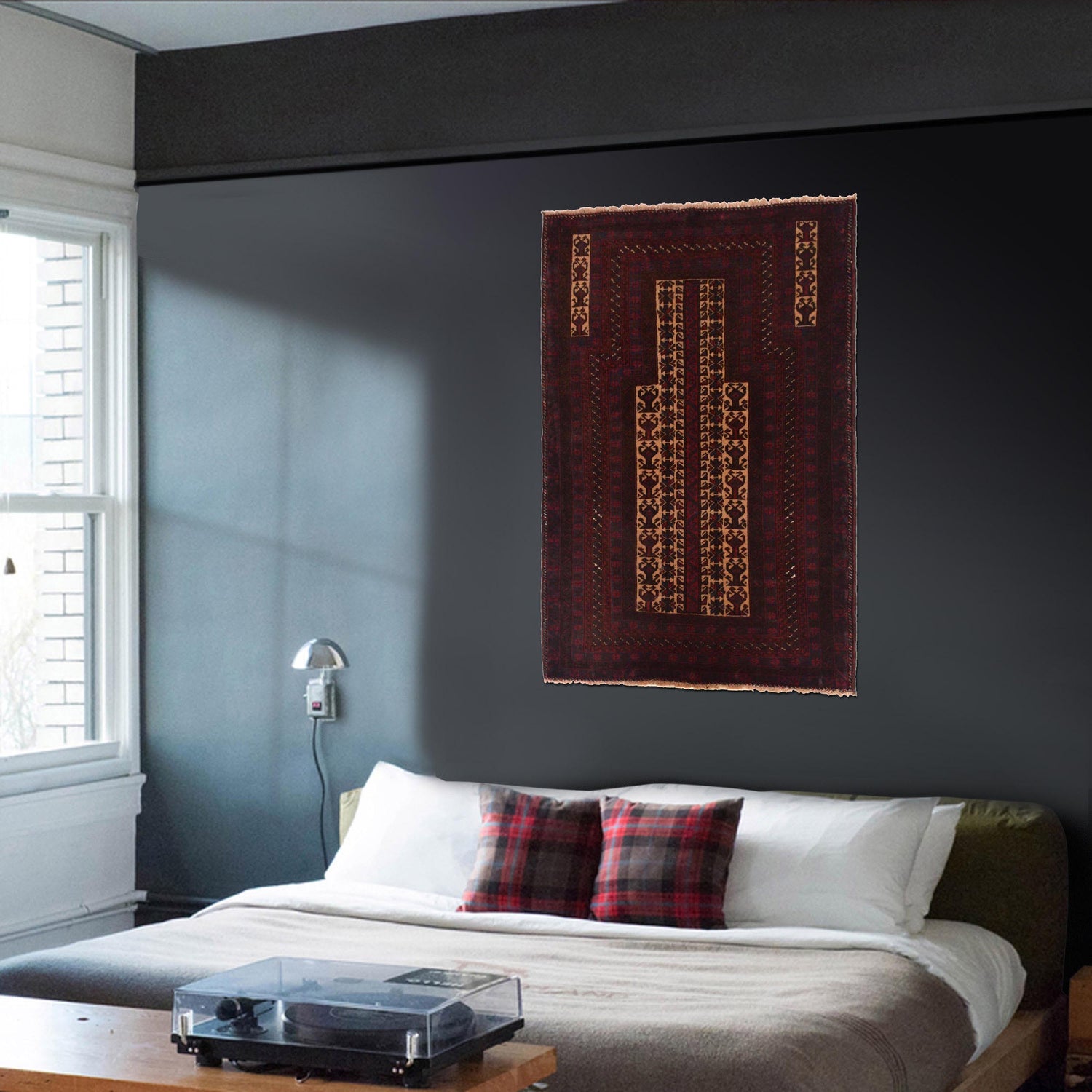 Small Prayer Rug 3' 0" x 4' 8" (ft) - No. G35508