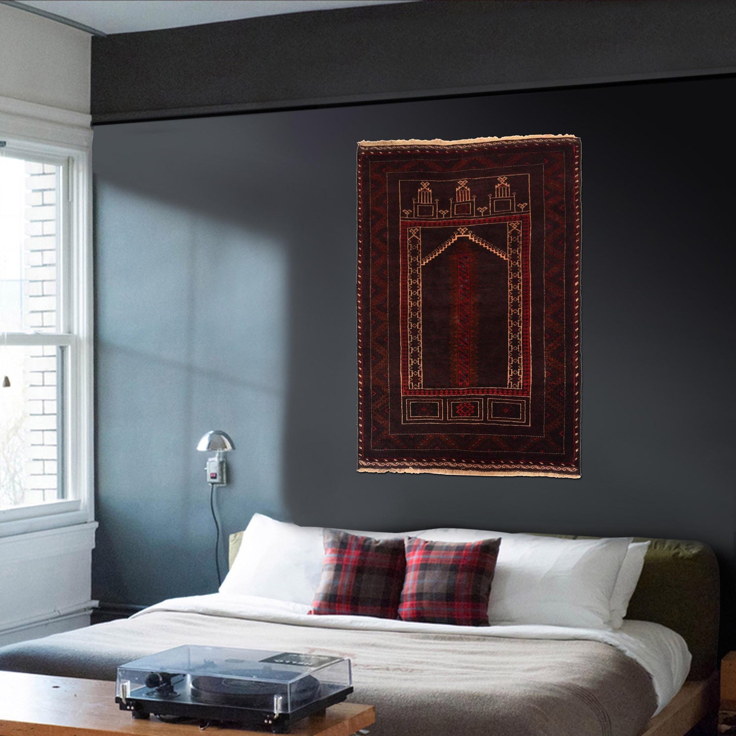 Prayer Mat 2' 11" x 4' 4" (ft) - No. G35515