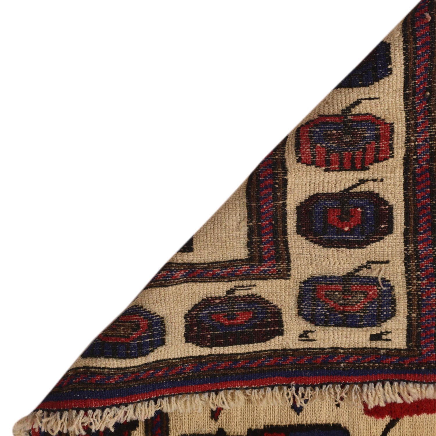 Handmade Village Design Rug 2' 9" x 3' 9" (ft)- No. G35521