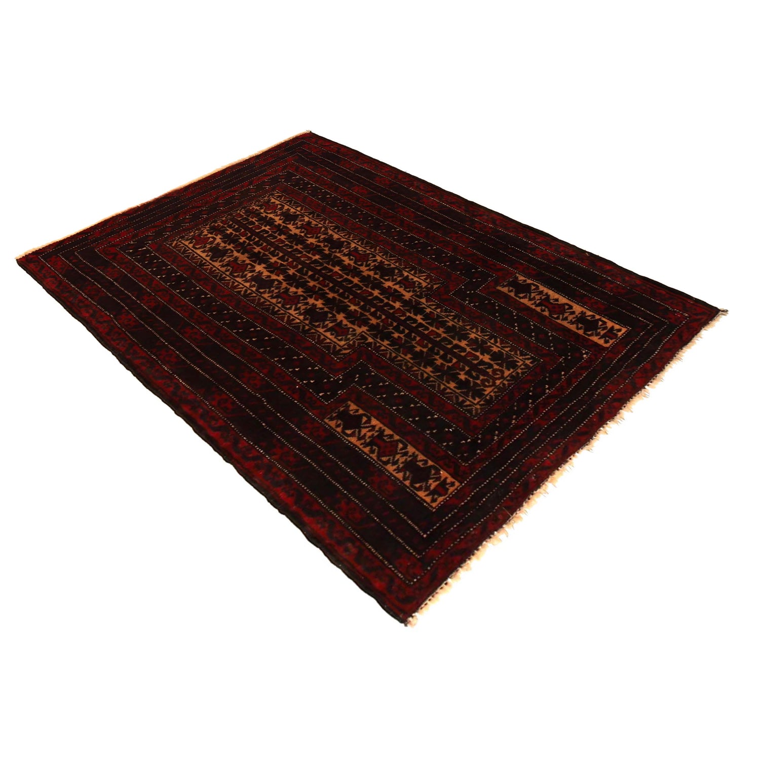 Handmade Prayer Rug 2' 10" x 4' 2" (ft) - No. G35629