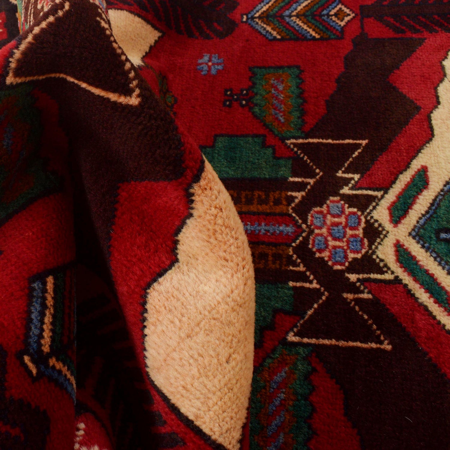 Tribal Baloch Rug 2' 11" x 4' 2" (ft) - No. G35811